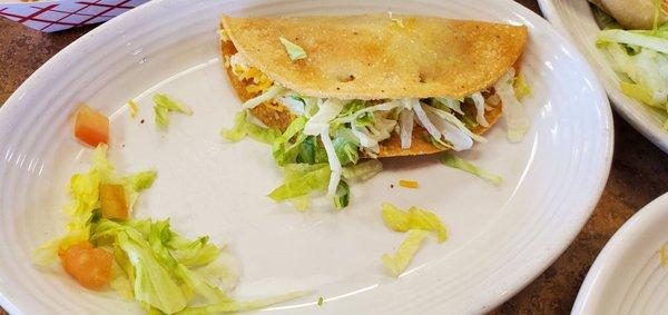 Crispy taco