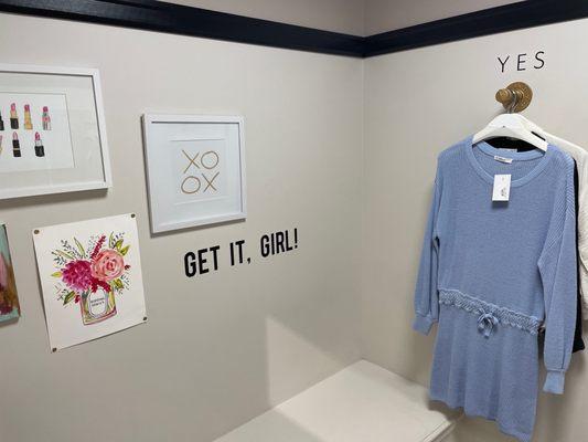 Cute dressing room