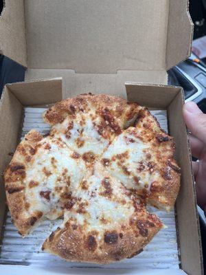 Personal Pan Pizza for $4!  Ready in 10 minutes!  Delicious!