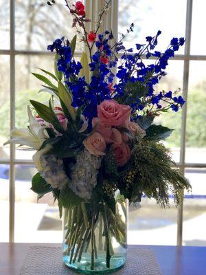 Family Room Amazing Flower Arrangement