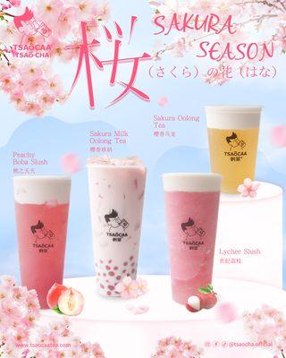 Spring sprung, and guess what's bloomin' too? Our Sakura Surprise!