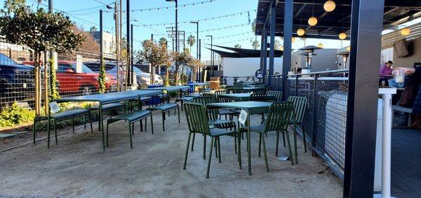 Outdoor Patio Drinking and Dining Area