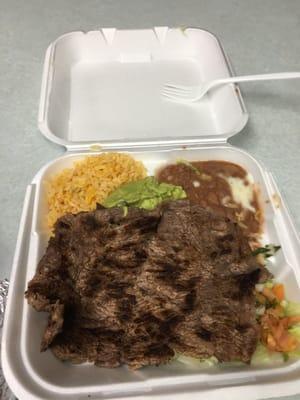 Carne Asada Plate