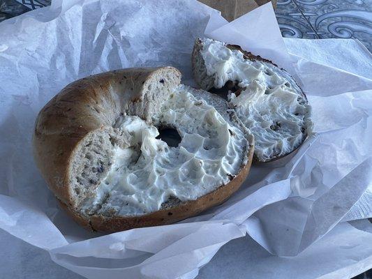 Bagel with Cream Cheese