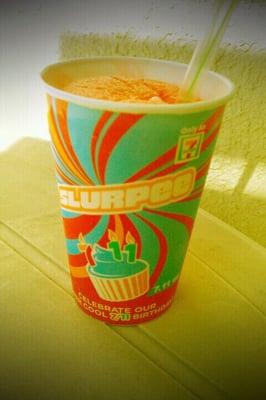 Free Slurpee on 7-11