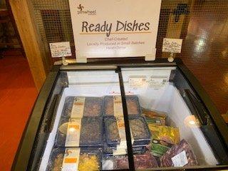 Ready Dishes- Great selection of chef-created frozen ready meals- options for everyone!