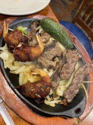 Parrillada de Brocheta con Fajita