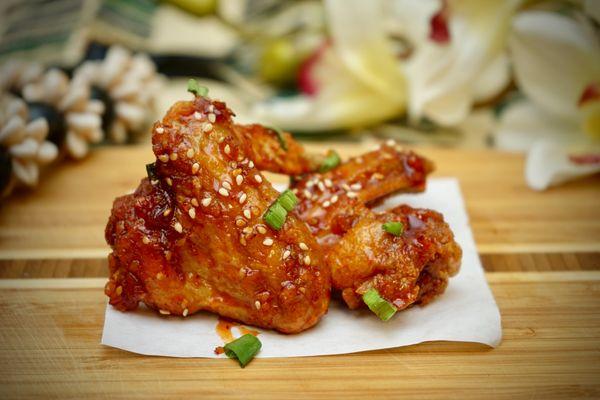 Korean fried chicken wing