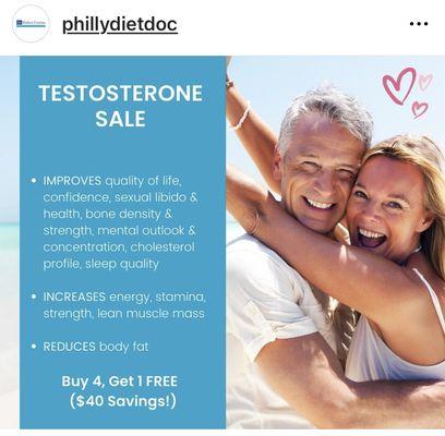 Testosterone Replacement Therapy (TRT) is safe & effective