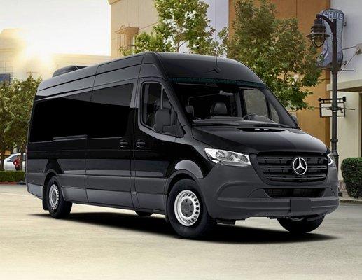 Mercedes Benz sprinter passenger van