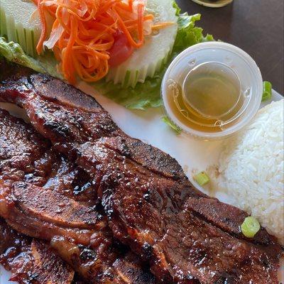 Korean bbq ribs