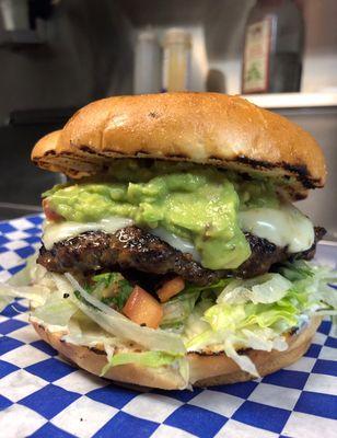 Holy Guacamole burger