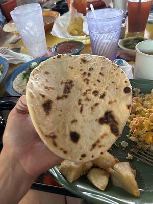 Homemade Tortillas to DIE FOR!!