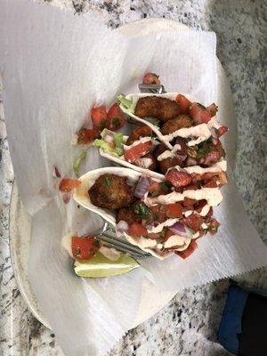 shrimp tacos