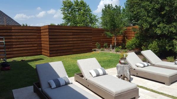 Privacy fence installation in Frisco, Tx  Www.txprideconstruction.com  (469)288-4488