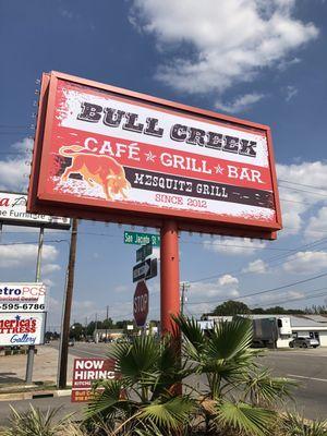 Bull Creek Sign