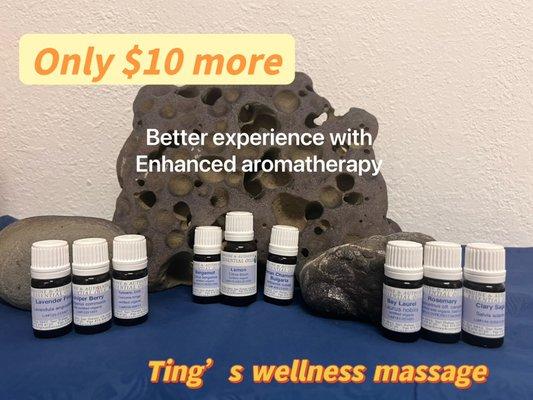 Only $10 more for relax/stress reduce/muscle tonic