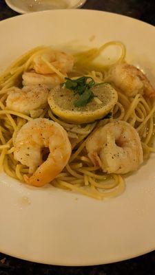 Shrimp pasta