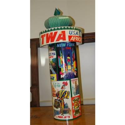 Original/Vintage TWA Kiosk that were kept in travel agencies in the 60's