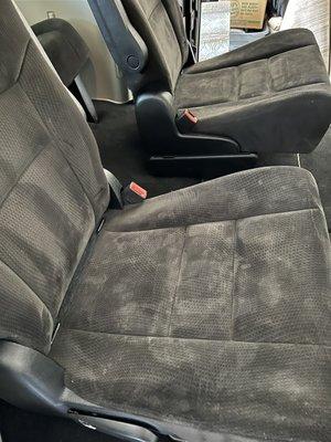 Back seat AFTER ckeaning