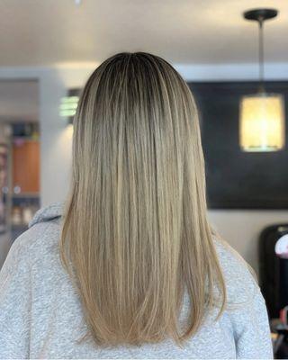 Love these blonde highlights!