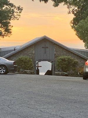 Entrance to the Chapel