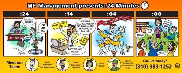 MF Property Mgmt. presents: 24 minutes