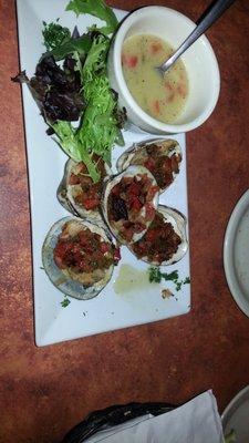 Excellent Clams Casino