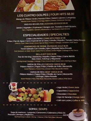 Here is the menu so that you can see their amazingly delicious selections.