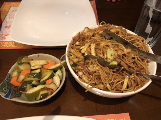 Chicken Hakka Noodles