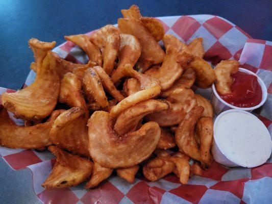 Sidewinder fries