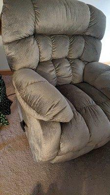 A very comfortable recliner