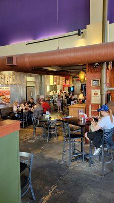 "Food Counter" and Dining Area