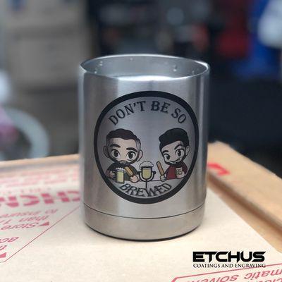 Digitally Printed Tumblers for the Don't Be So Brewed Podcast