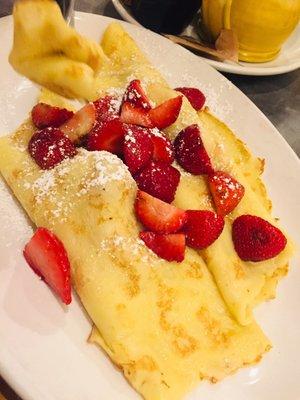 Strawberry Crepes