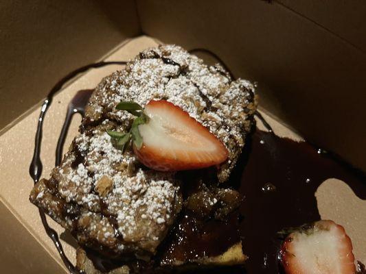 chocolate bread pudding to go