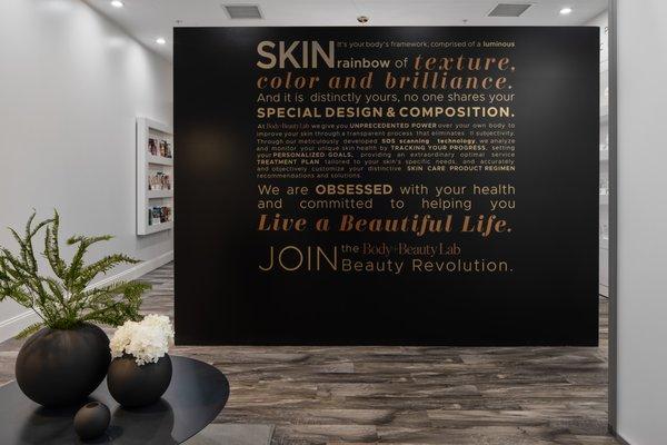 Interior of Body+Beauty Lab Radnor