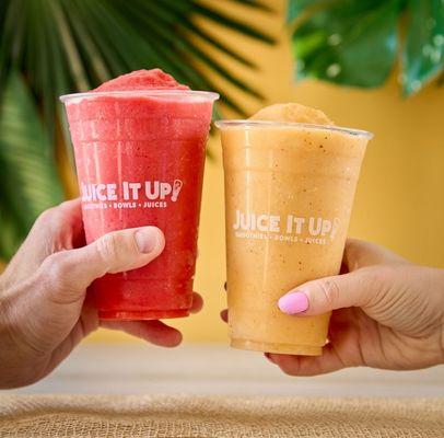 Juice It Up! Raspberry Craze and Chili Lime