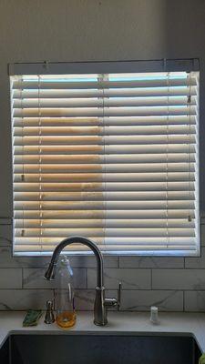 Blinds cleaning / diference