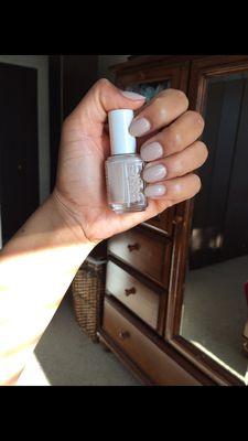 I go to the women who sits at #3 This is an overlay. She does it so thin it look like shellac or my real nail. Love it.