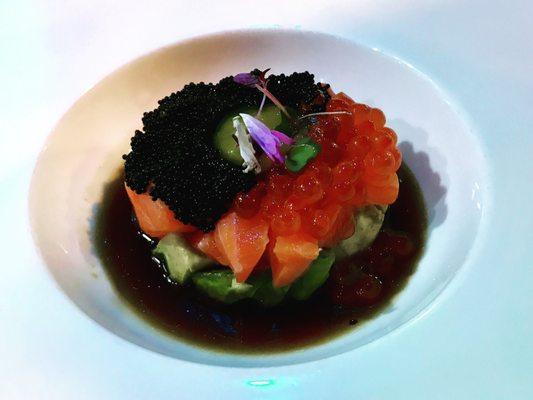 Salmon tartar