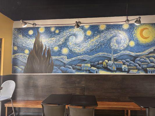 Starry Night Wall Mural