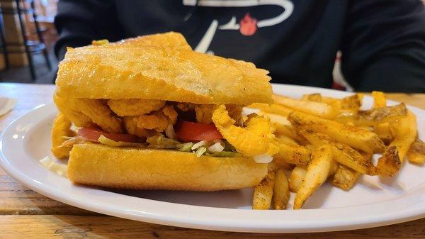 Shrimp po boy