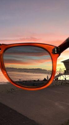 Sunglass Sunset View