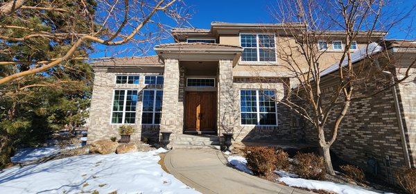 Replacing the old tan windows with new energy star white vinyl