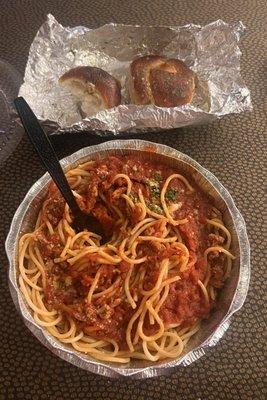 Spaghetti with Meat Sauce