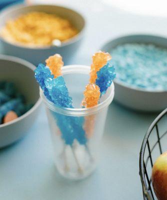 Rock candy on a stick