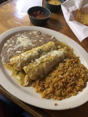 Vera Cruz enchiladas