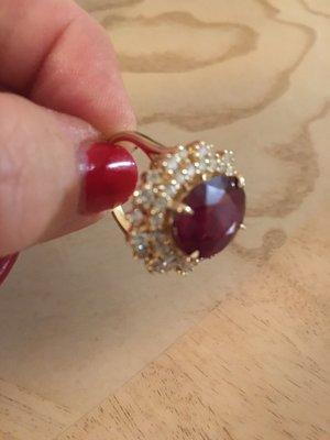 Ruby ring