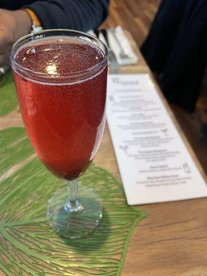 Blueberry lavender mimosa